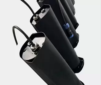 Tabung panas menyusut PE bebas halogen digunakan untuk mengangkat motor lampu kinetik