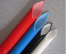 Selongsong fiberglass dilapisi resin silikon-SB-SGS-40