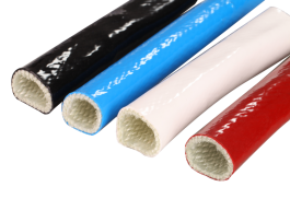 Sleeving fiberglass tahan api &amp; tahan panas-SB-SGS-FH