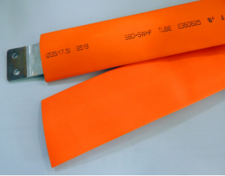 V0 Flame Retardant Orange Heat Shrink Tube Untuk Kendaraan Energi Baru-SBD-SWHF-EV